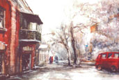 Зима на Суворовській
