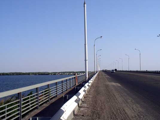 мост через днепр