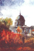 Церква на цвинтарі